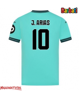 Wolves Jhon Arias #10 Tricou Fotbal Replică 2025-26 Barbati Deplasare Wolves Jhon Arias #10 Tricou Fotbal Replică 2025-26 Barbati Deplasare